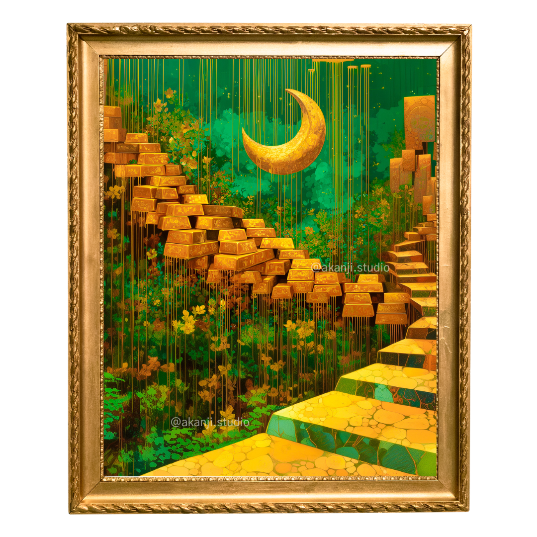 'Gold Blood' by Akanji Studio