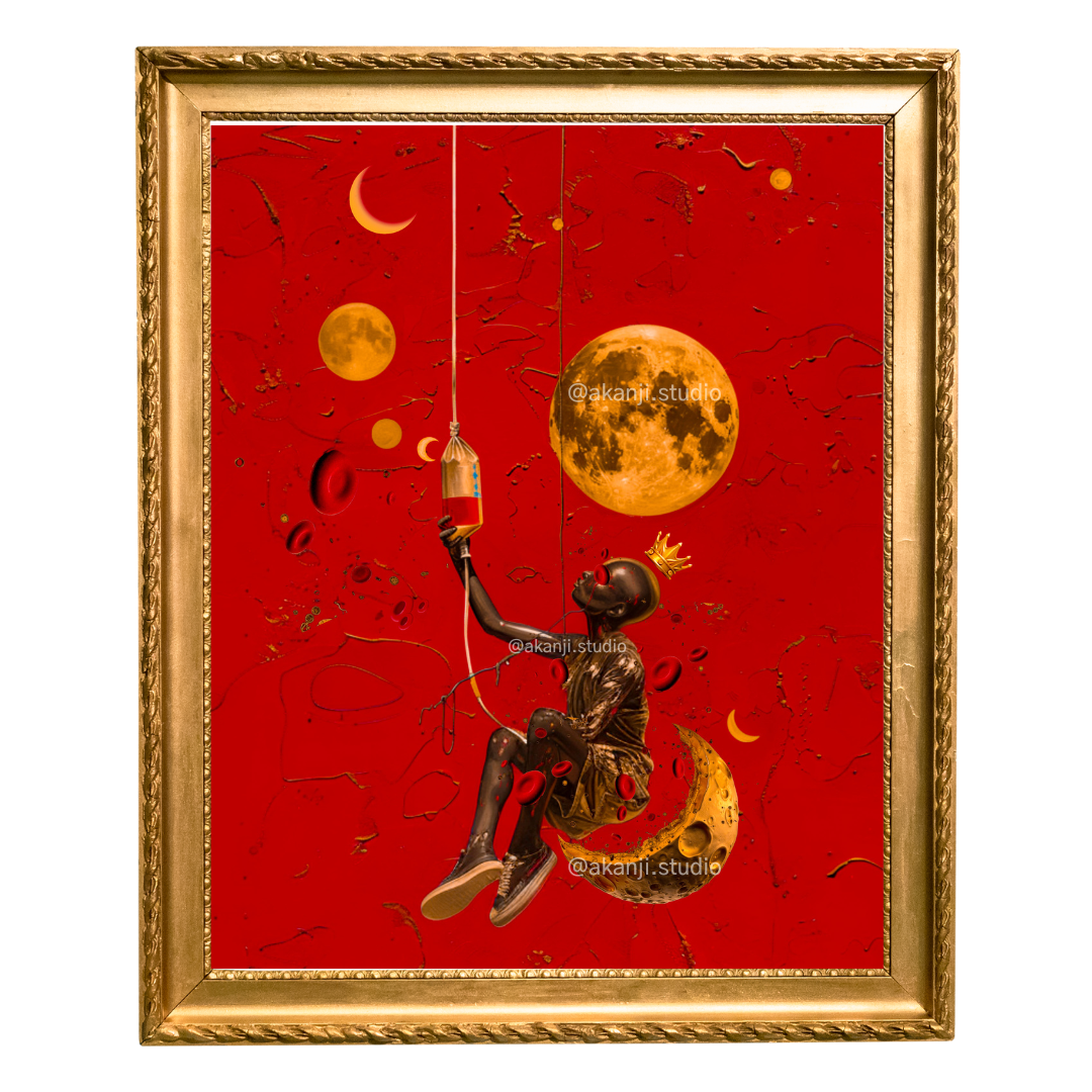 'Blood Bags' by Akanji Studio - Canvas