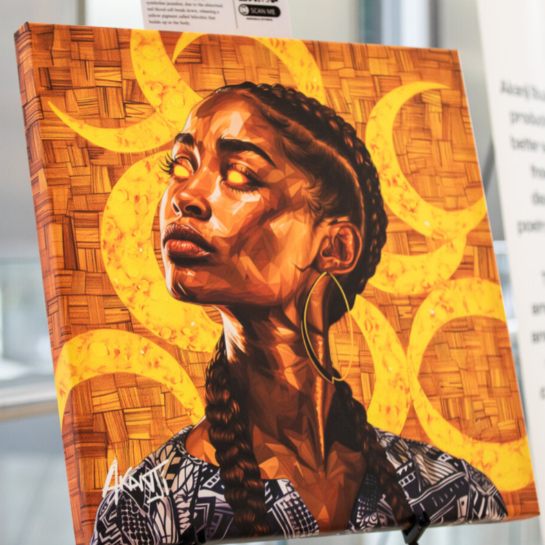 Canvas Print: ‘Art Piece of Your Choice' by Akanji Studio