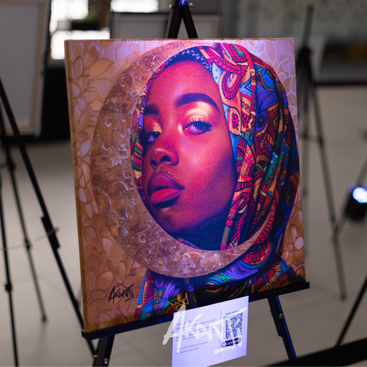 Canvas Print: ‘Art Piece of Your Choice' by Akanji Studio