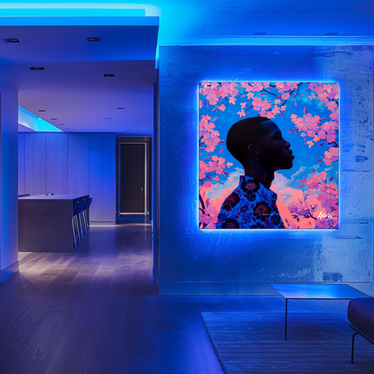 444 'Pink Skies Meditation Series' Downloadable Print