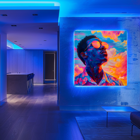 222 'Pink Skies Meditation Series' Downloadable Print