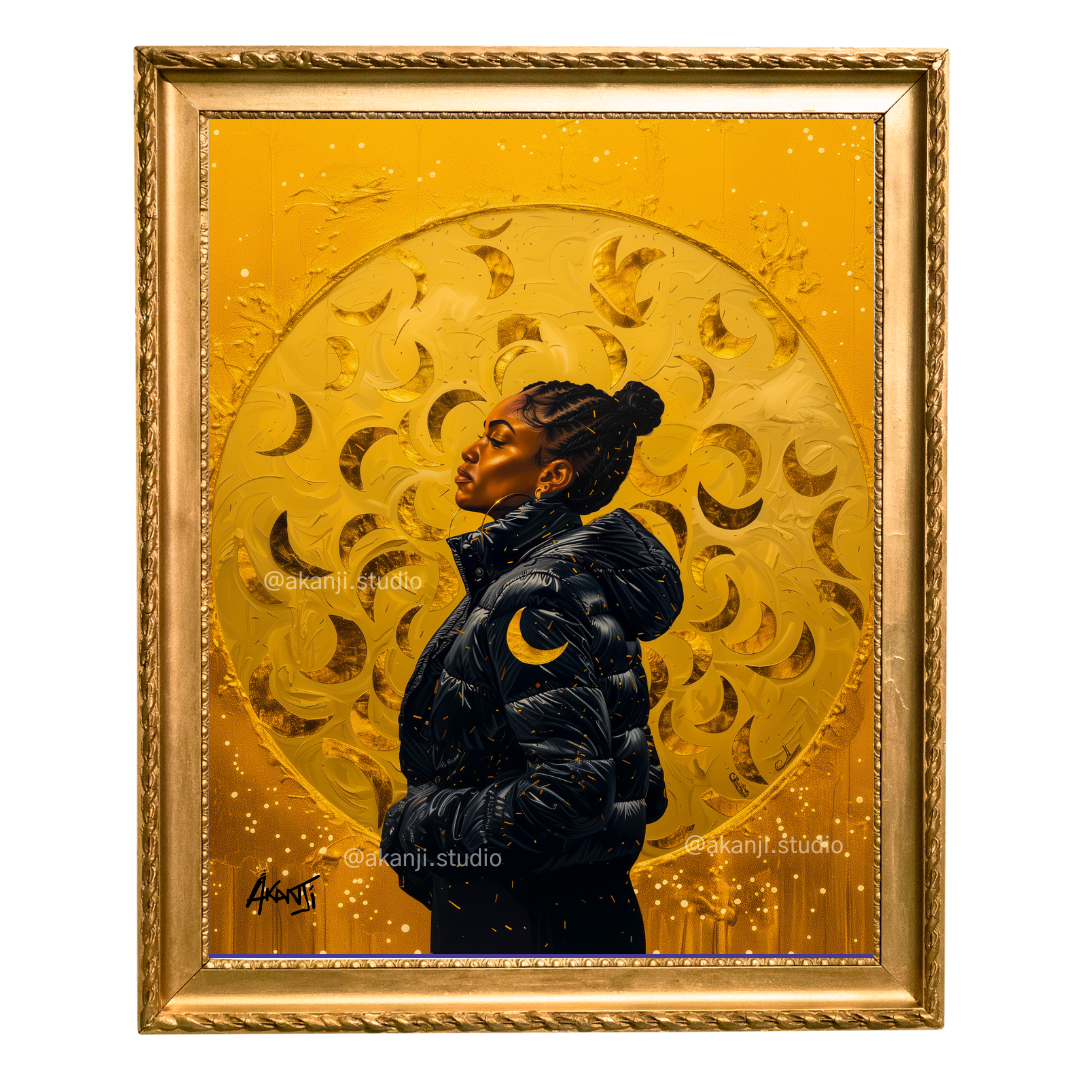 'Moon Crescent Ayotunde' by Akanji Studio