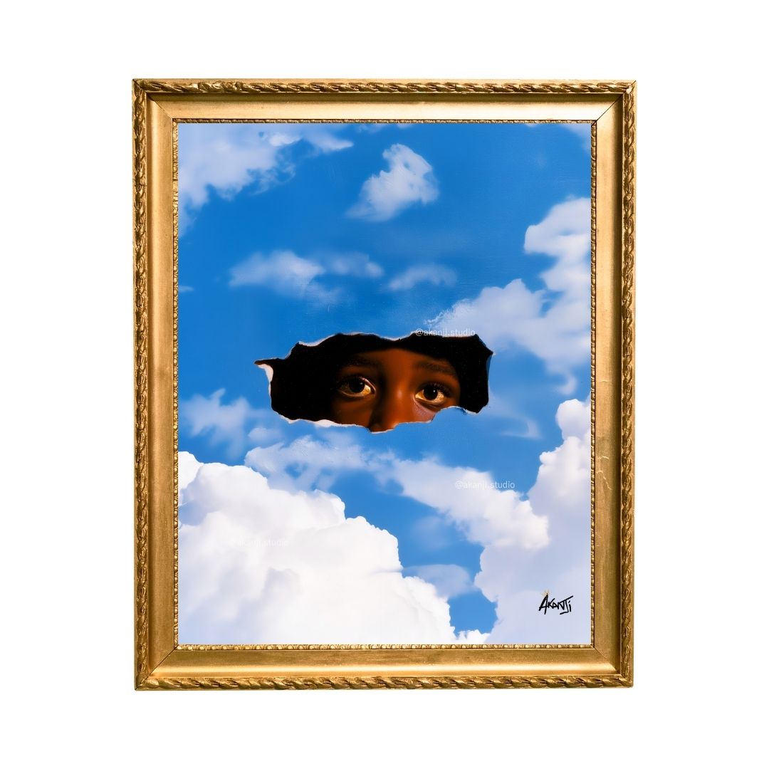 Gold in the clouds by Akanji Studio