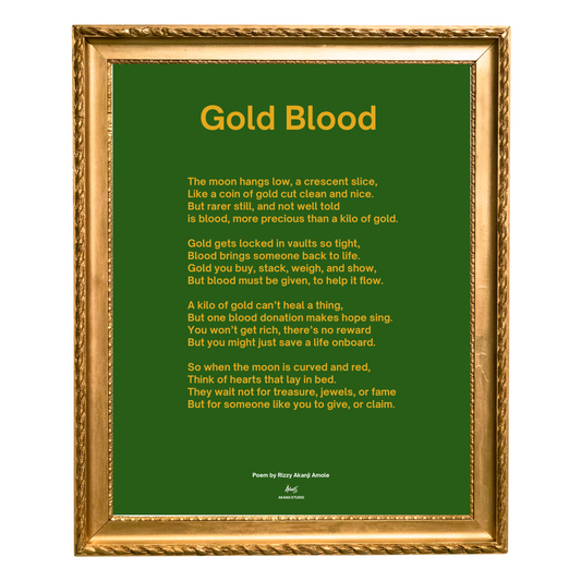 Gold Blood by Akanji Studio