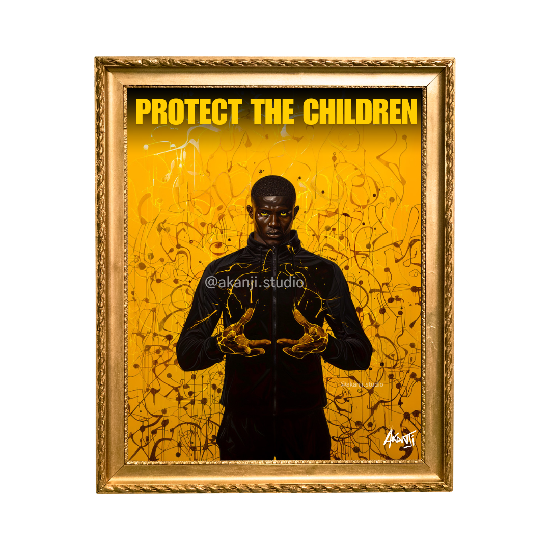 'Ali' [Protect The Children] by Akanji Studio